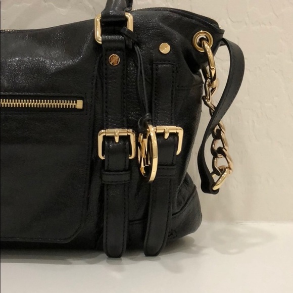 Michael Kors purse in black leather - Picture 4 of 8